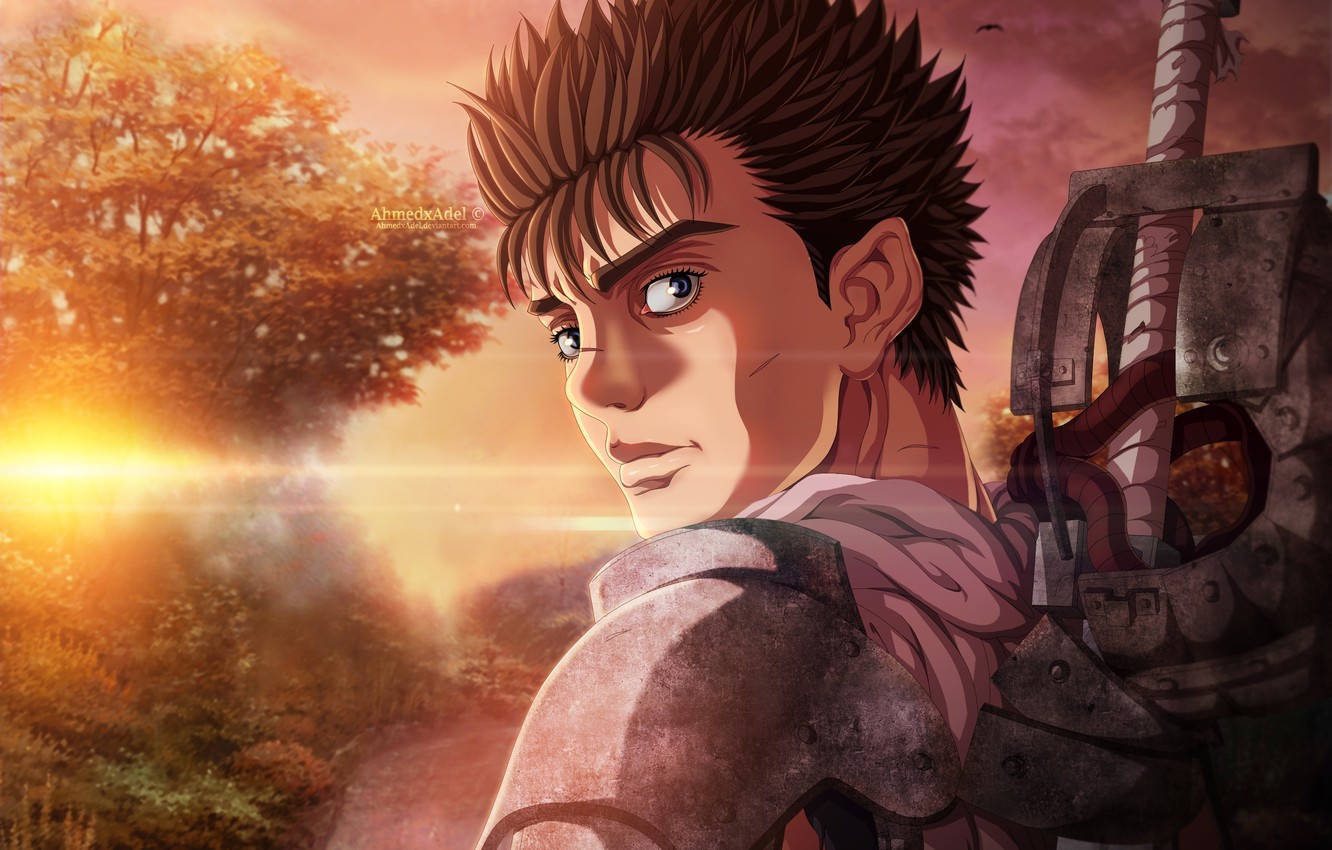 Guts, The Protagonist Of The Berserk Series. Wallpaper