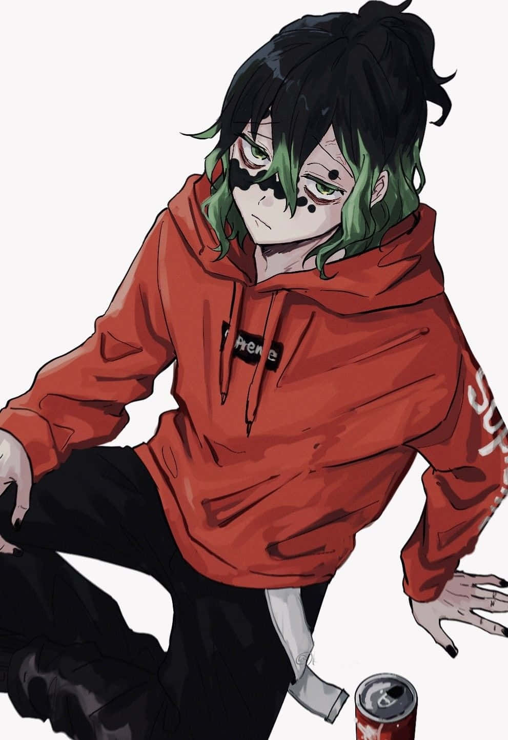 Gyutaro In A Casual Hoodie Wallpaper