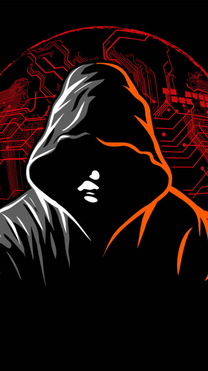 Hacker With Technology Art Hacking Android Wallpaper
