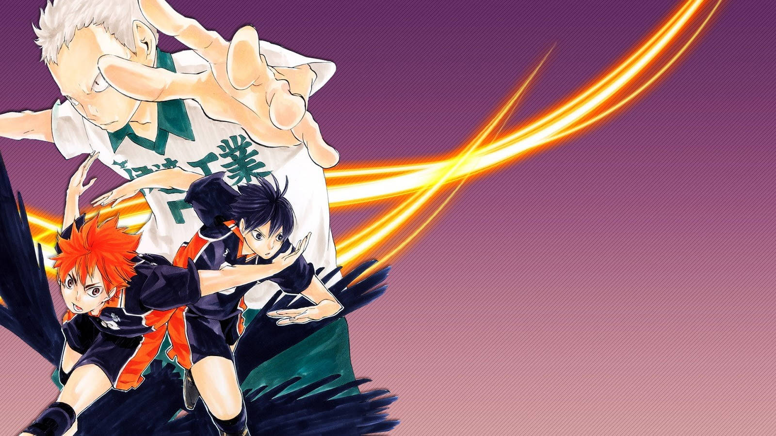 Download free Haikyuu Volleyball Duo Wallpaper - MrWallpaper.com