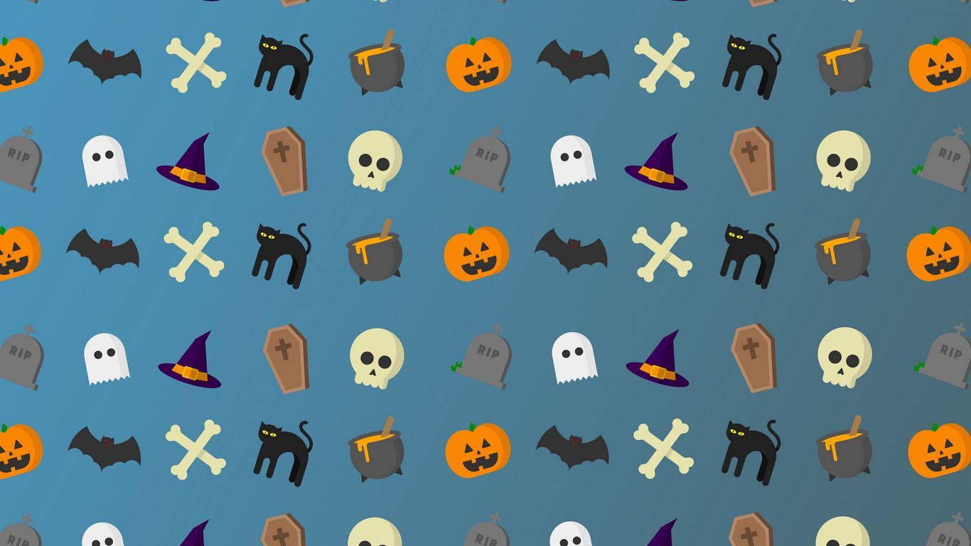 Halloween Design Treats For Laptop Screen Wallpaper