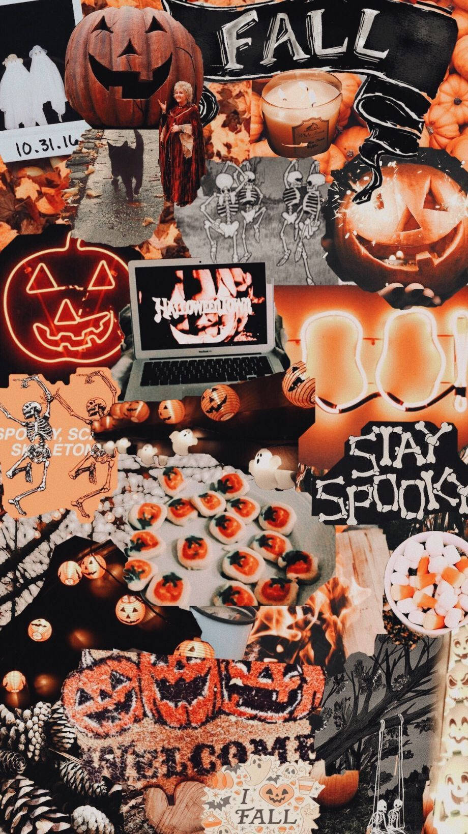Halloween Grunge Aesthetic Wallpaper