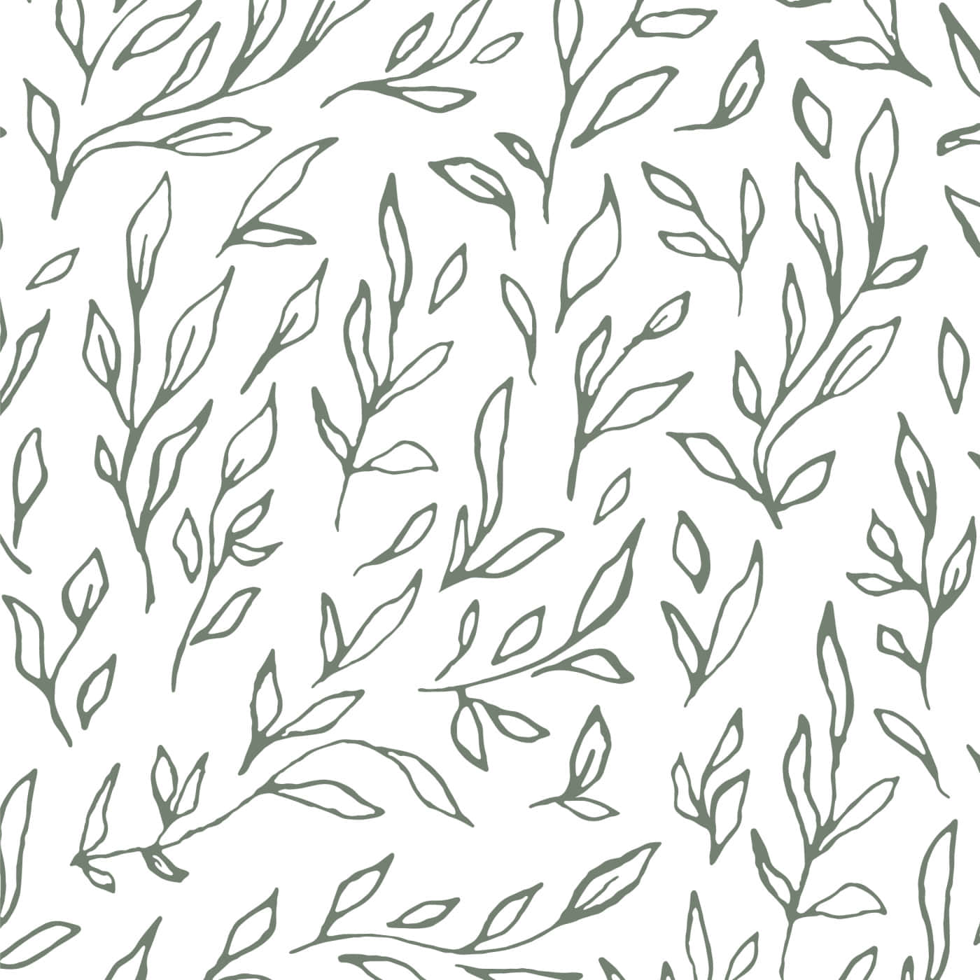 Hand Drawn Vine Pattern Wallpaper
