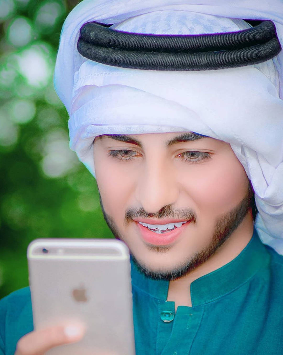 Handsome Islamic Boy With Iphone Wallpaper