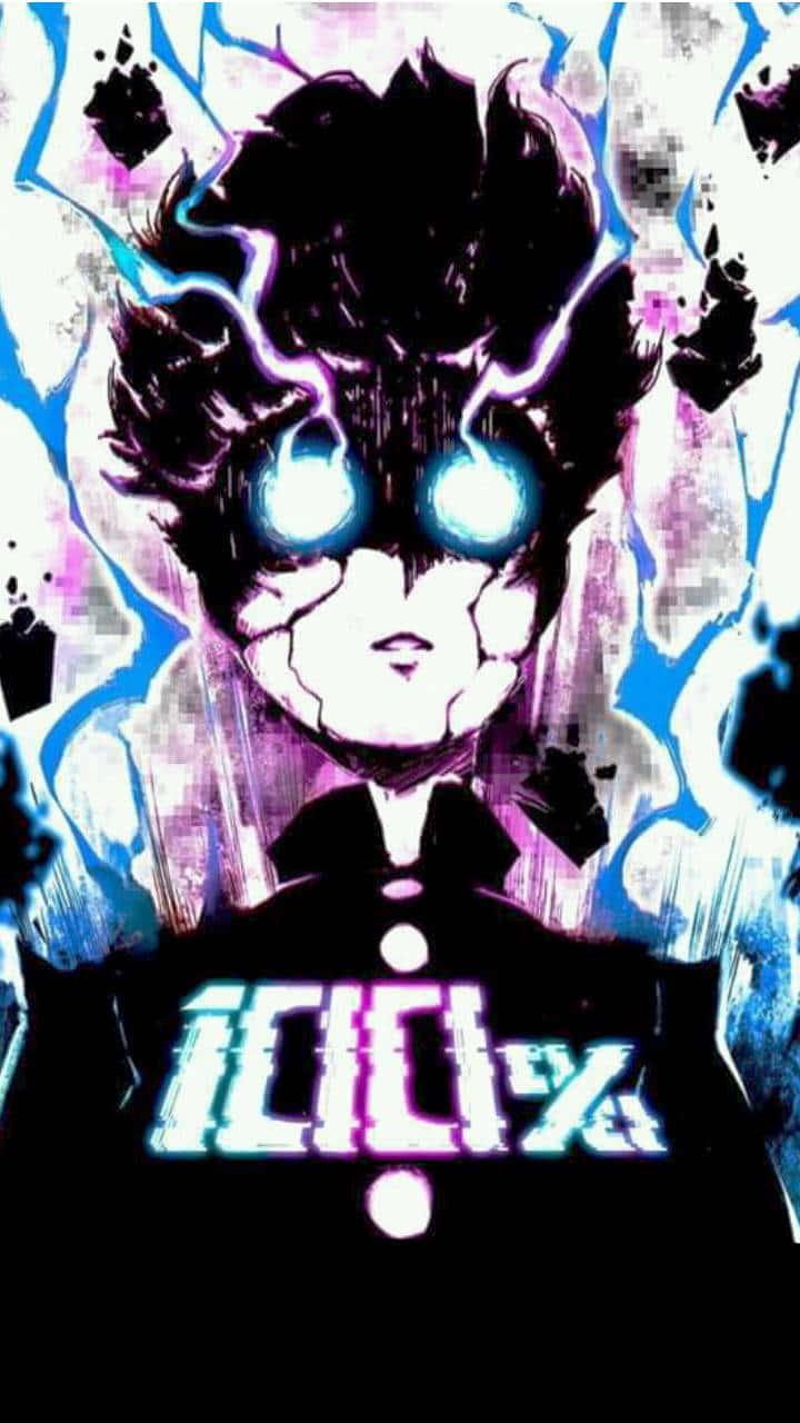 Hang Out With Mob Psycho As An Exclusive Phone Wallpaper On Your Iphone! Wallpaper