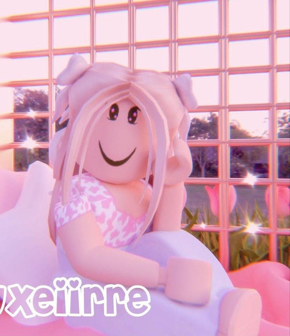 Happiness Is Playing Cute Roblox Wallpaper