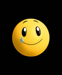 Happy Crying Emoticon Love Iphone Wallpaper