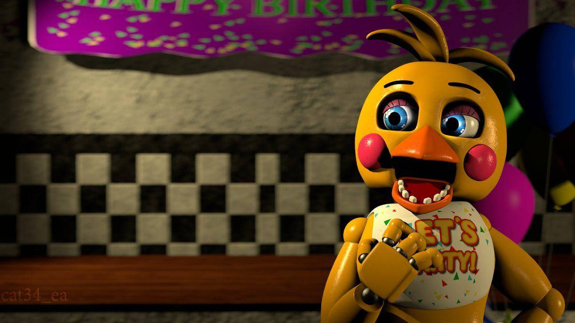 Download free Happy Fnaf Chica Wallpaper - MrWallpaper.com