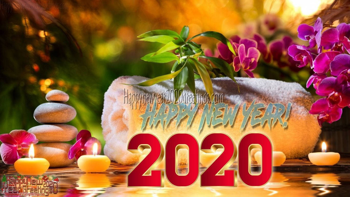 Happy New Year 2020 3d Image - 2020 New Year 3d Hd Wallpaper