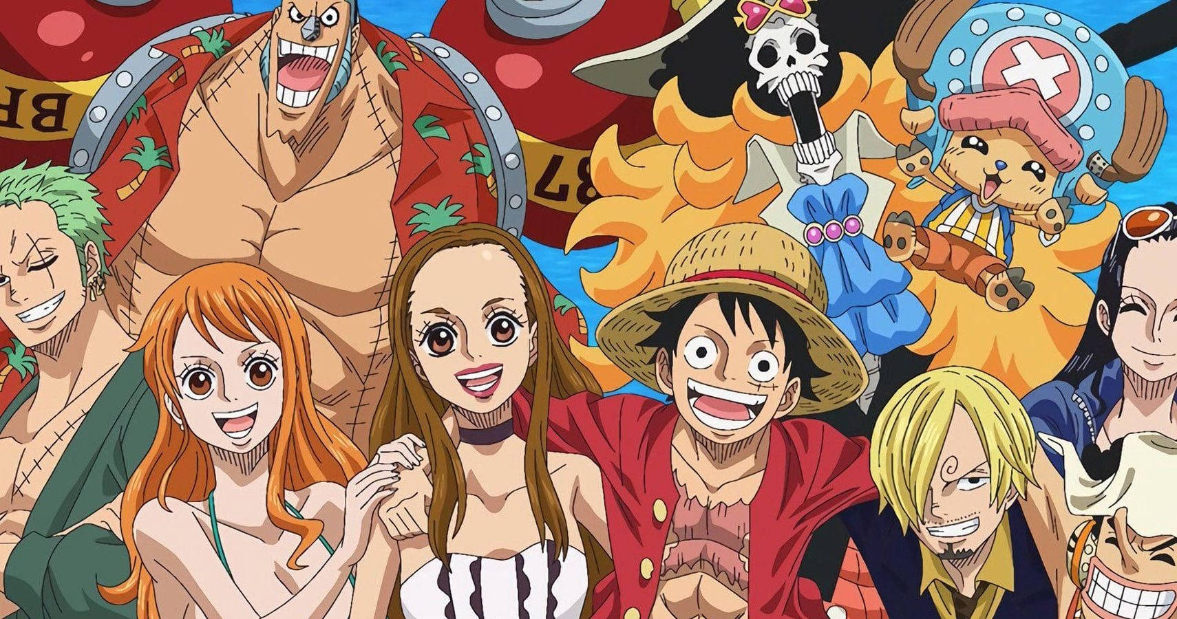 Happy Straw Hats One Piece Wallpaper
