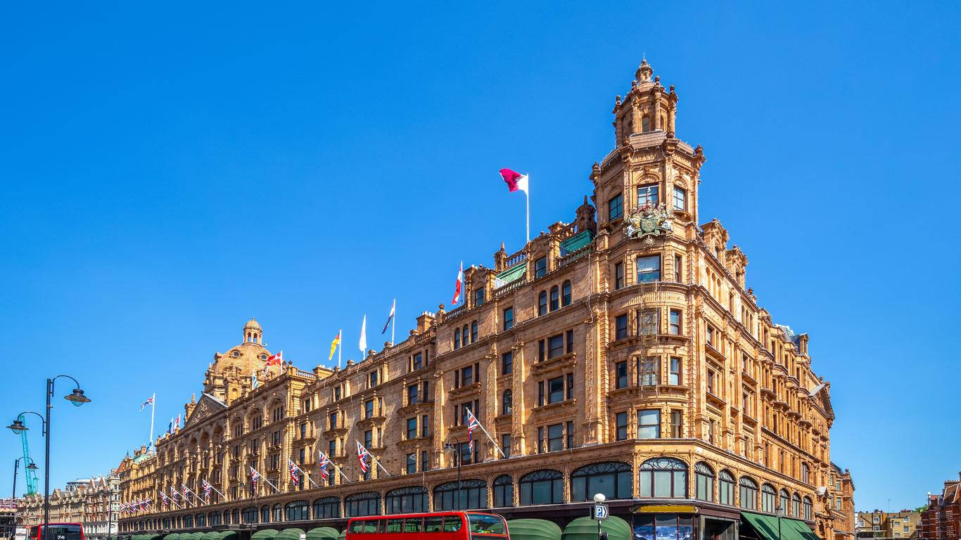 Harrods Daytime Wallpaper