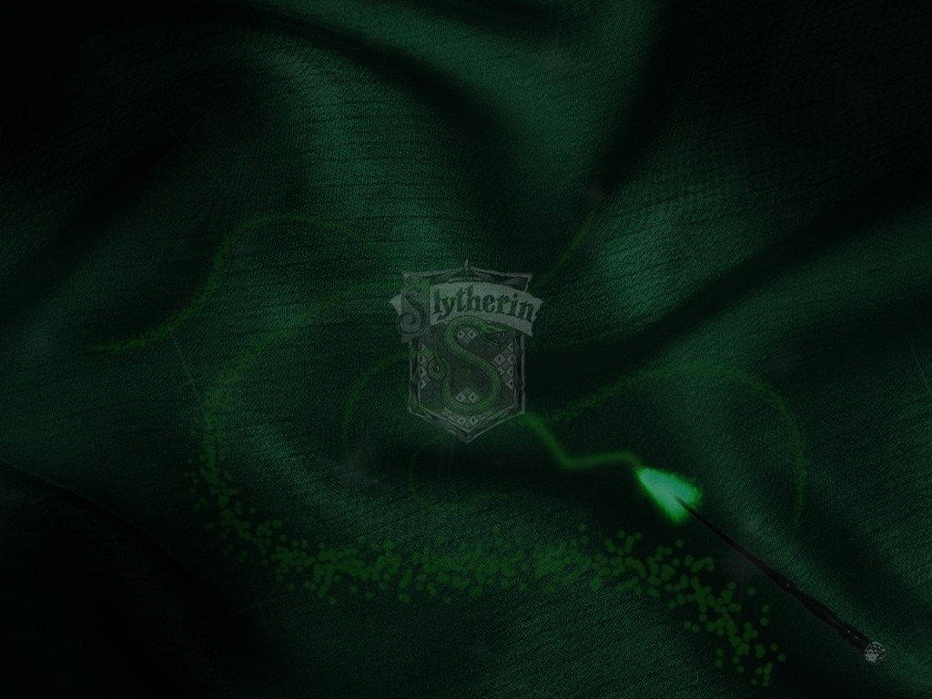 Harry Potter Aesthetic Slytherin Logo Wallpaper