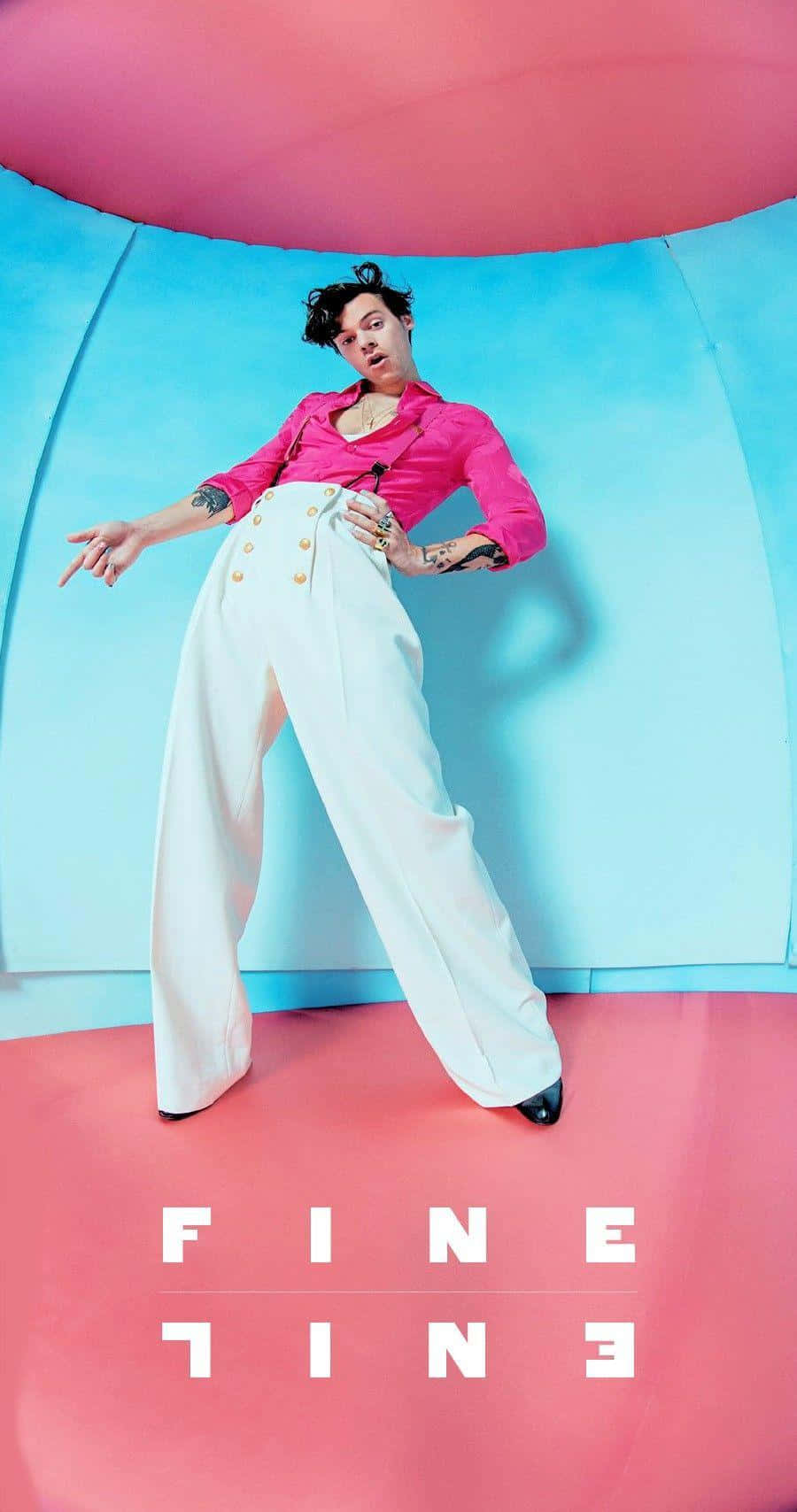 Harry Styles Fine Line Promotional Photo Wallpaper