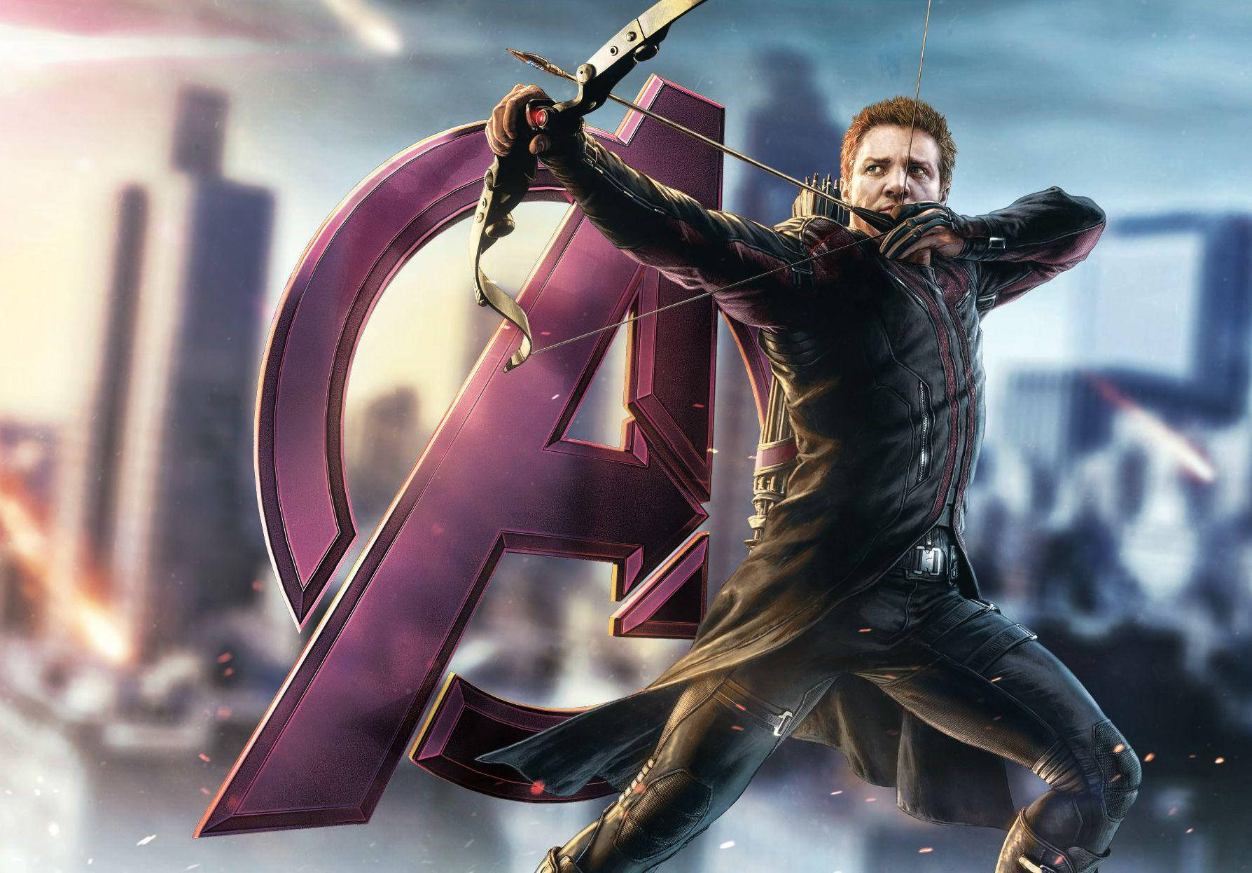 Hawkeye Avengers Logo Wallpaper
