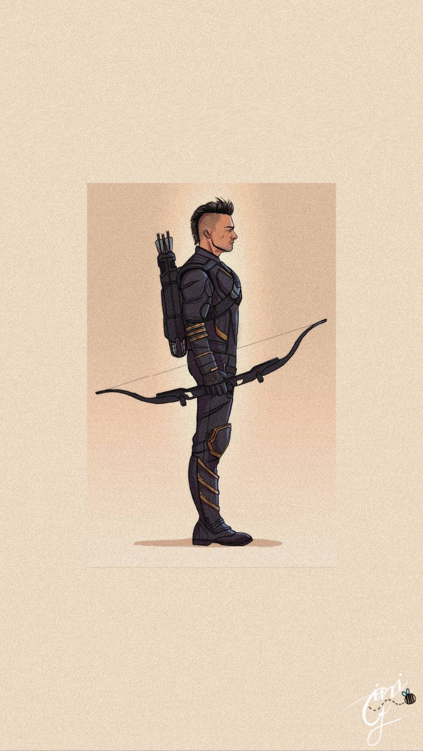 Hawkeye Bow And Arrow Wallpaper