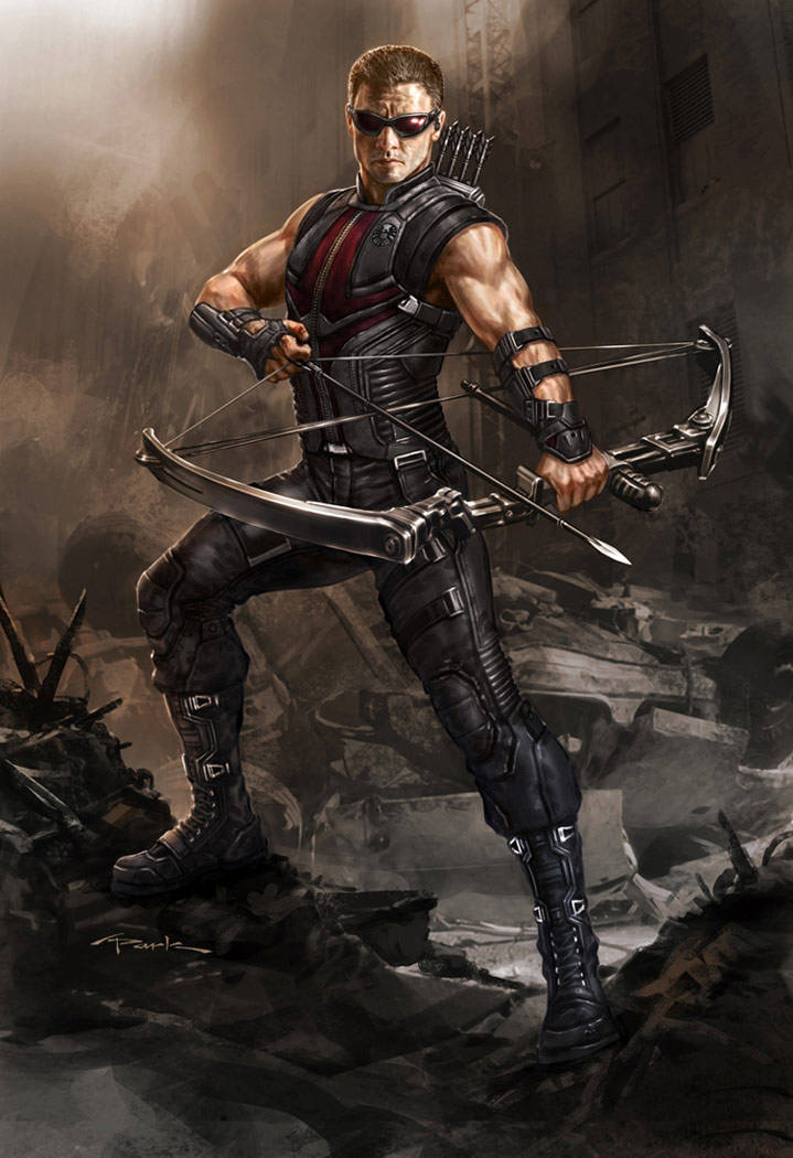 Hawkeye Marvel Superhero Wallpaper