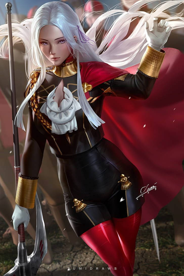 Hd Edelgard Of Fire Emblem Three Houses Wallpaper