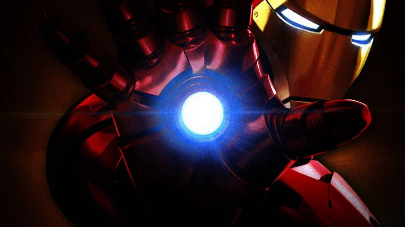 Hd Iron Man Charging Laser Wallpaper