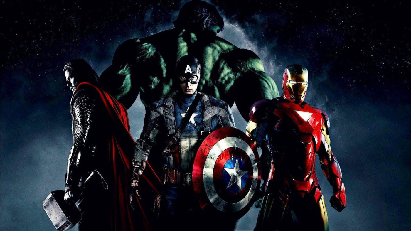 Hd Iron Man, Hulk, Thor, And Captain America Wallpaper
