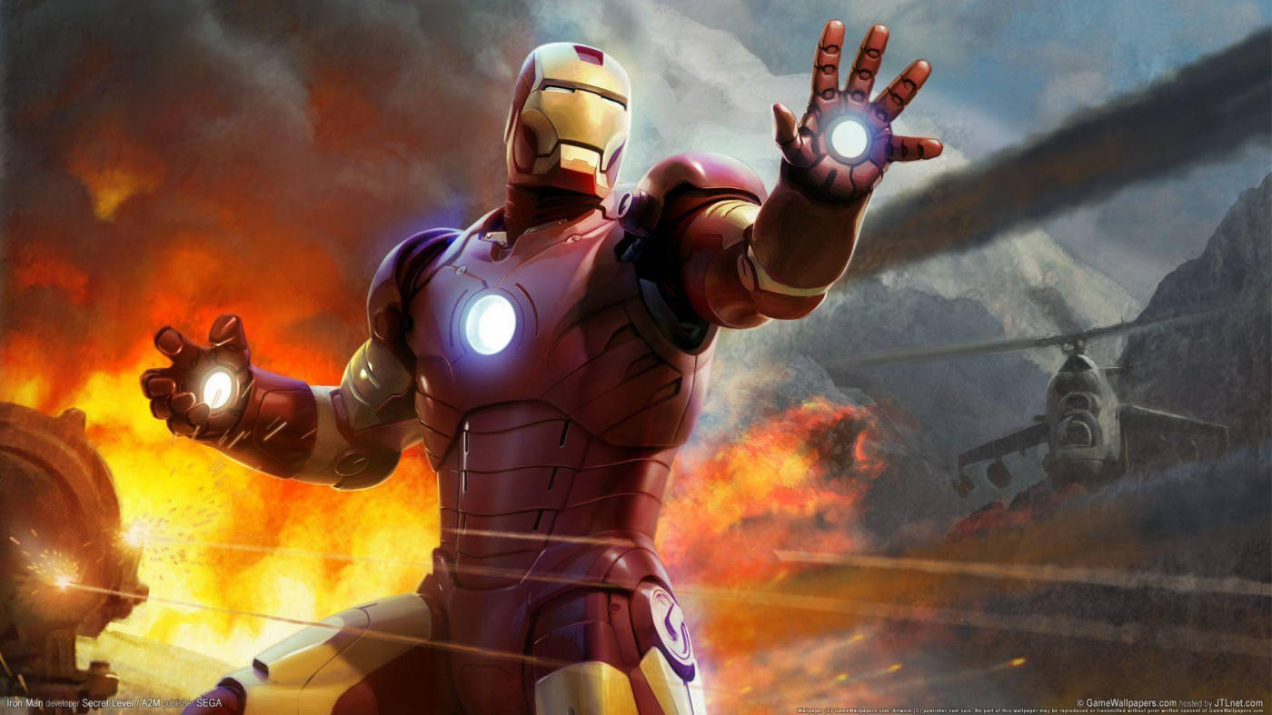 Hd Iron Man Ready For Battle Wallpaper
