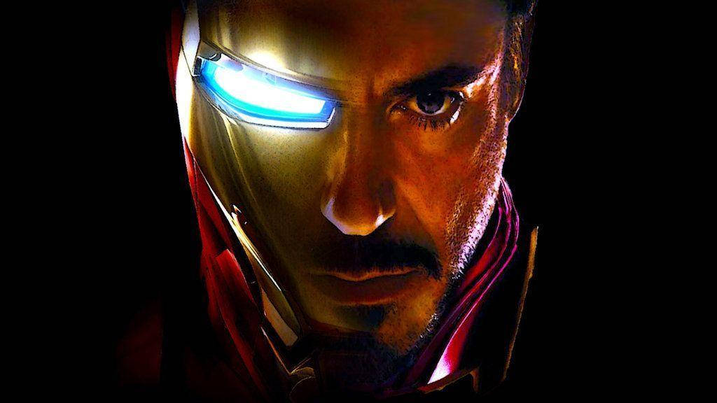 Hd Iron Man Split Face Wallpaper