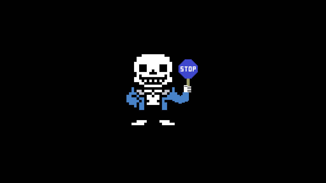 Download free Undertale Sans Character Artwork Hd Wallpaper -  MrWallpaper.com