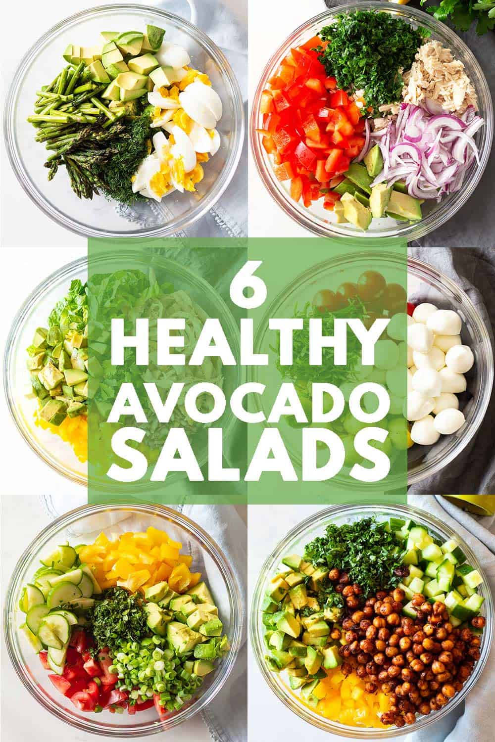Healthy Avocado Salads Wallpaper