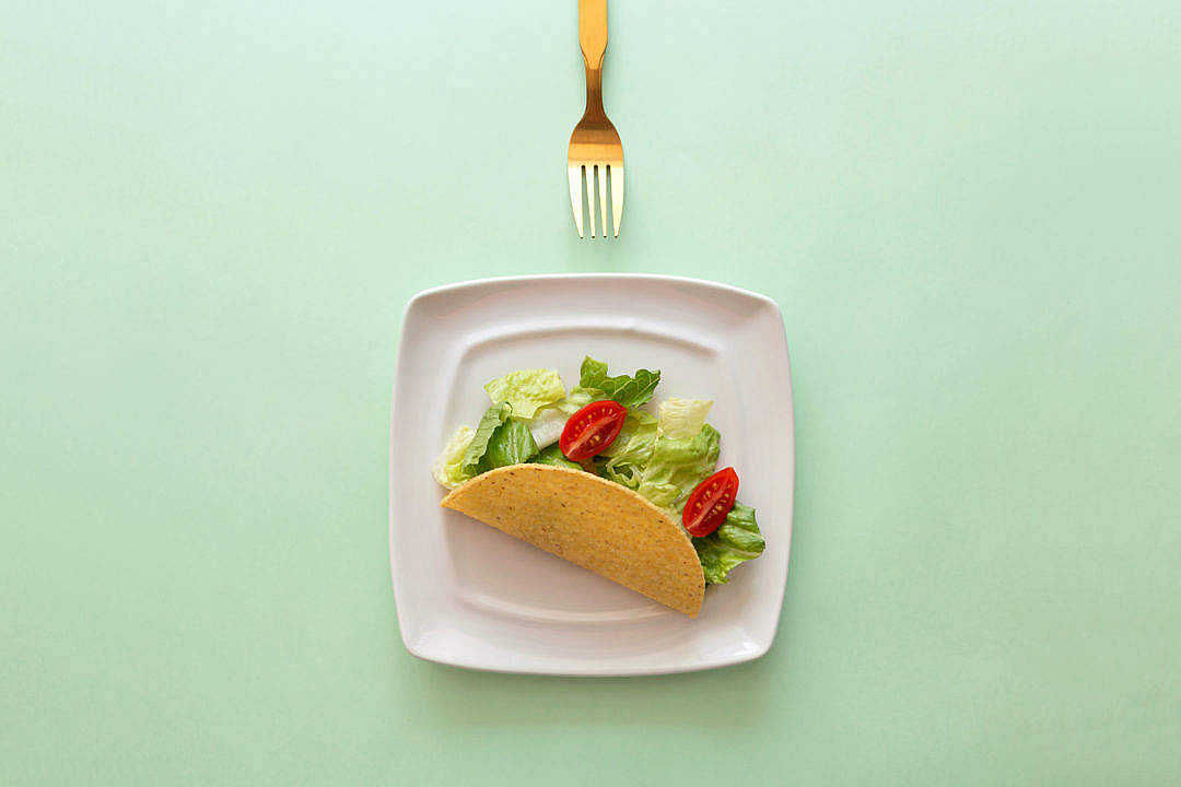 Healthy Taco Food Desktop Wallpaper