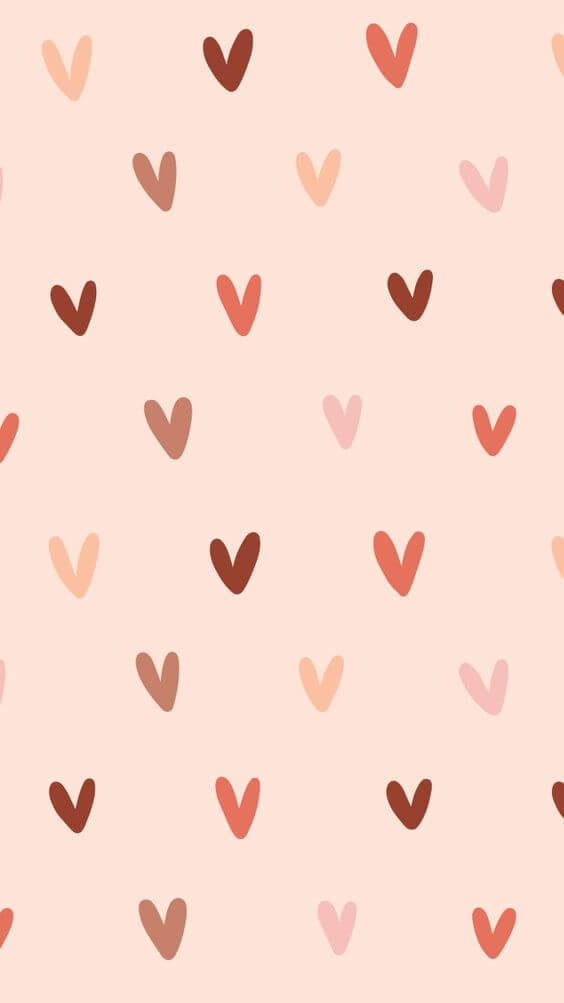 Hearts Girly Iphone Wallpaper