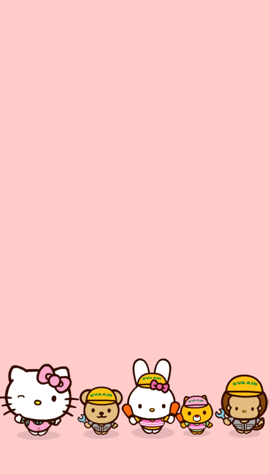 Hello Kitty And Friends Having A Great Time Together Wallpaper