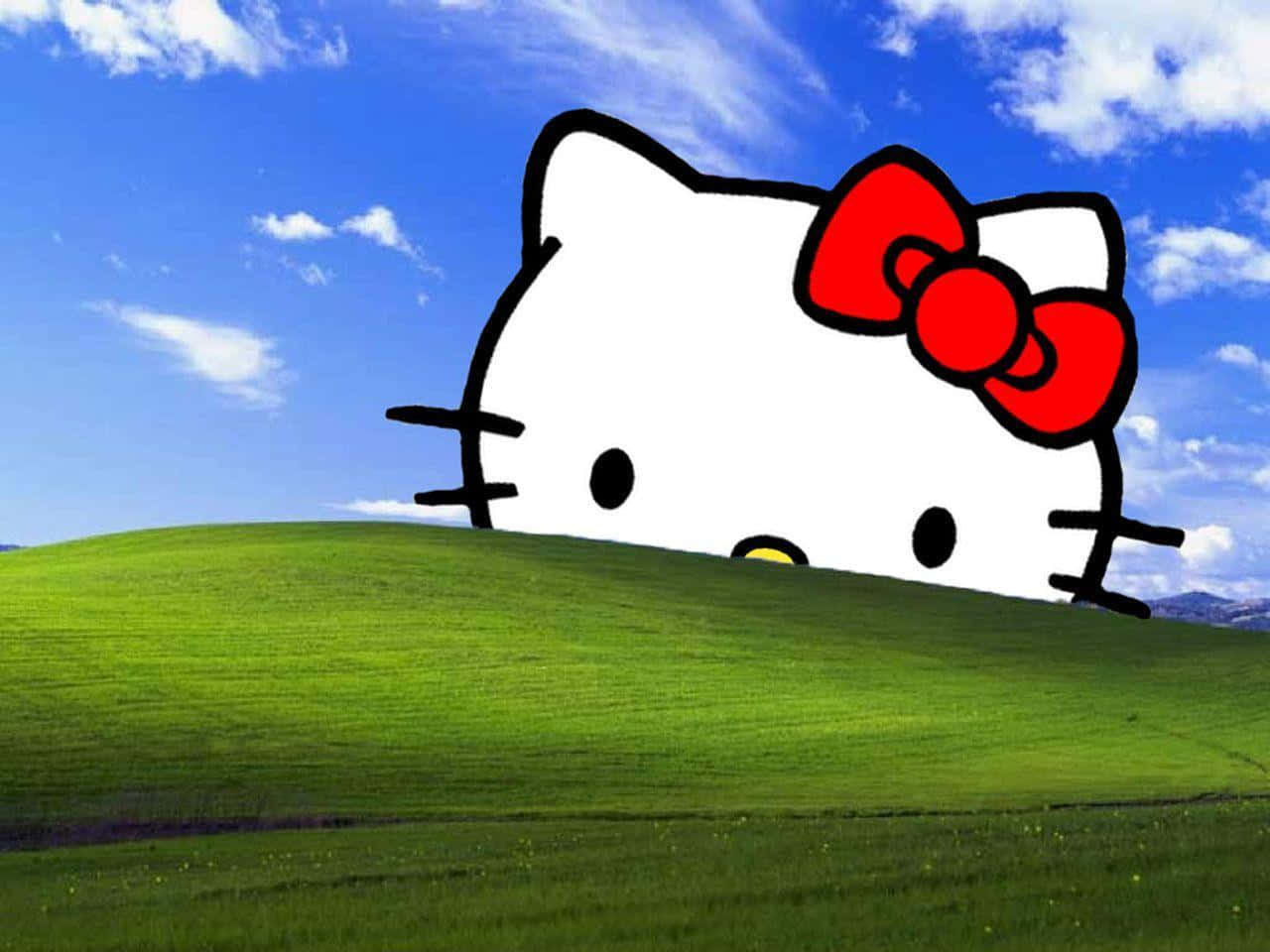 Hello Kitty Laptop Windows Hill Wallpaper
