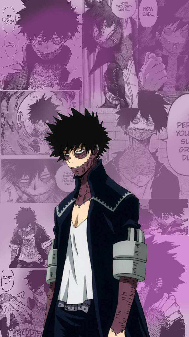 Here Is One Of The Best Aesthetic Looks In Wallpapers Featuring Dabi. Wallpaper