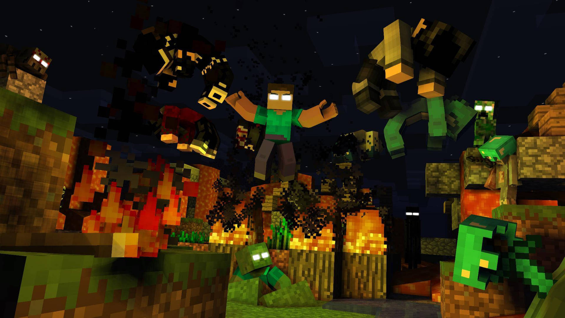 Download free Herobrine Dark Minecraft Wallpaper - MrWallpaper.com