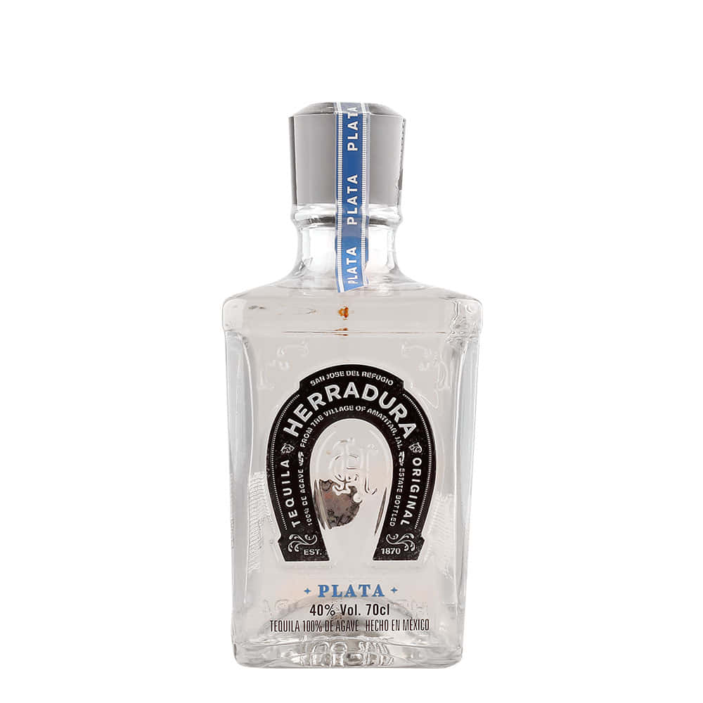 Herradura Plata Tequila Bottle Wallpaper