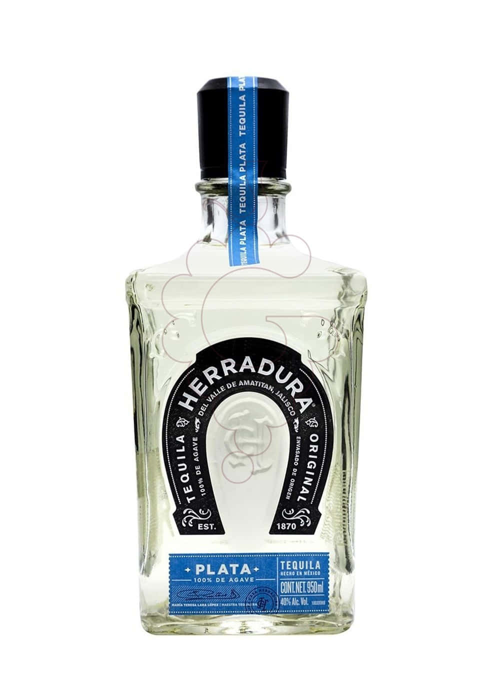 Herradura Plata Tequila Bottle Wallpaper