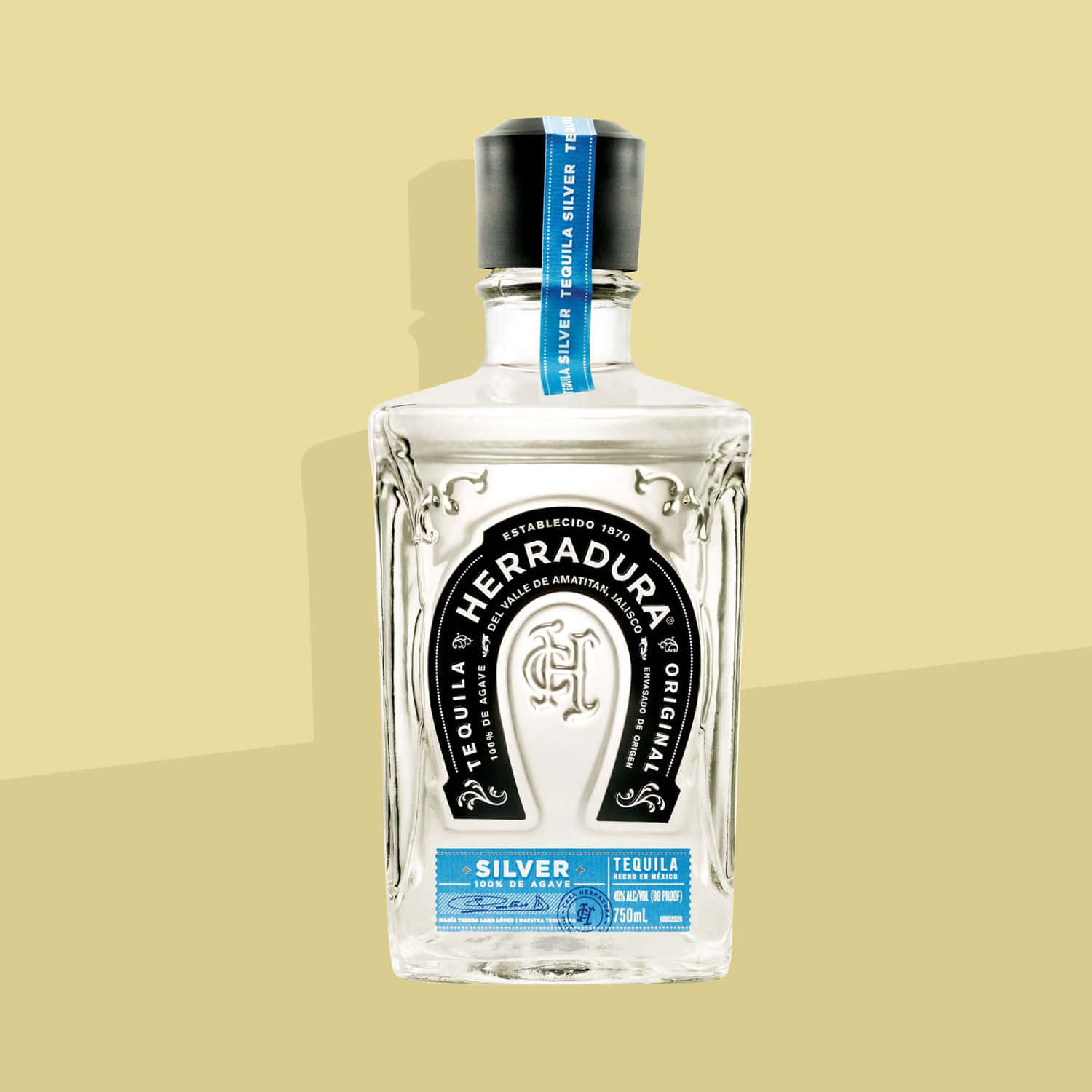 Herradura Silver Tequila Bottle Wallpaper