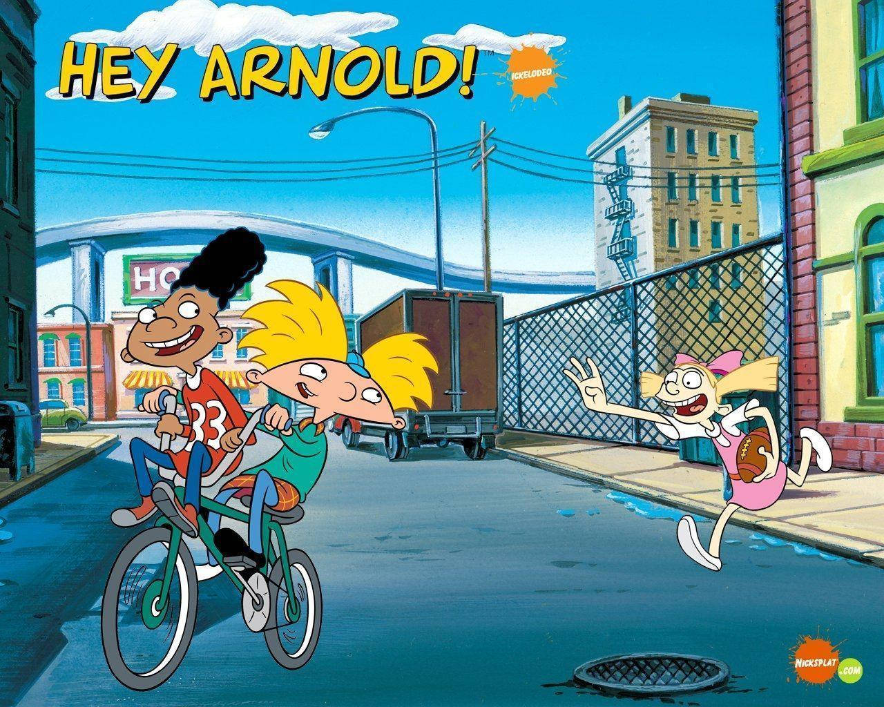 Hey Arnold Helga Gerald Wallpaper