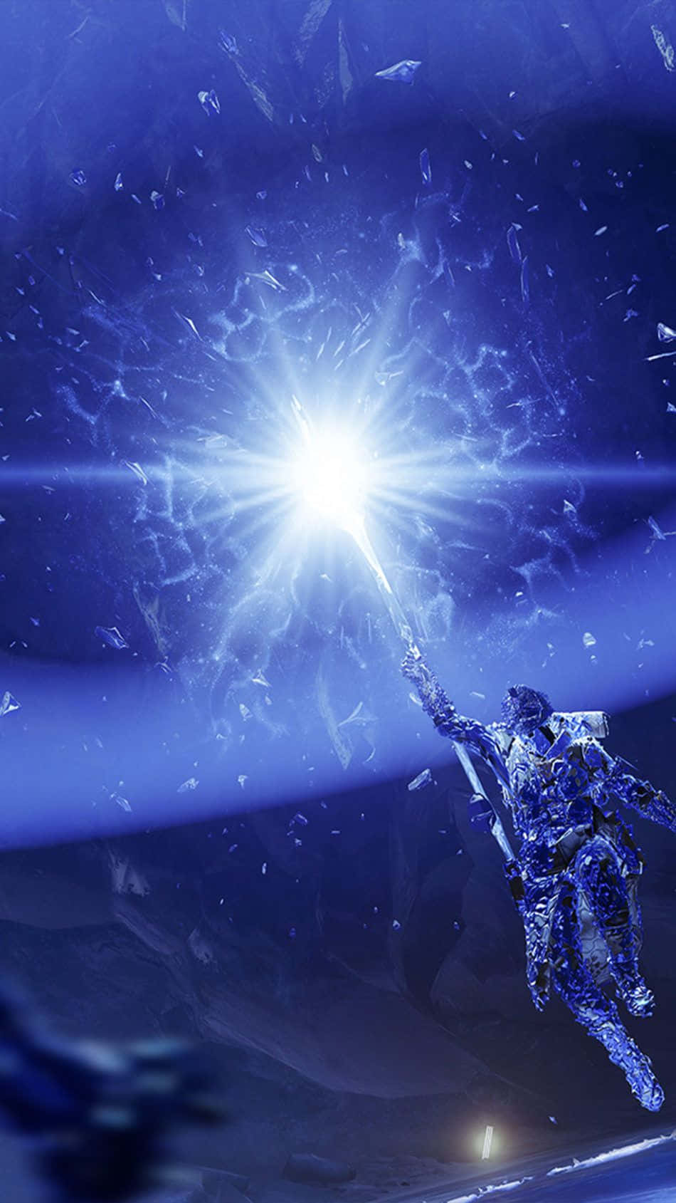 High-tech Power Sources Of A Warlock Wallpaper