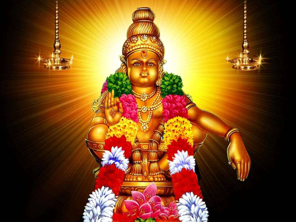 Hindu God Ayyappan Sculpture Wallpaper