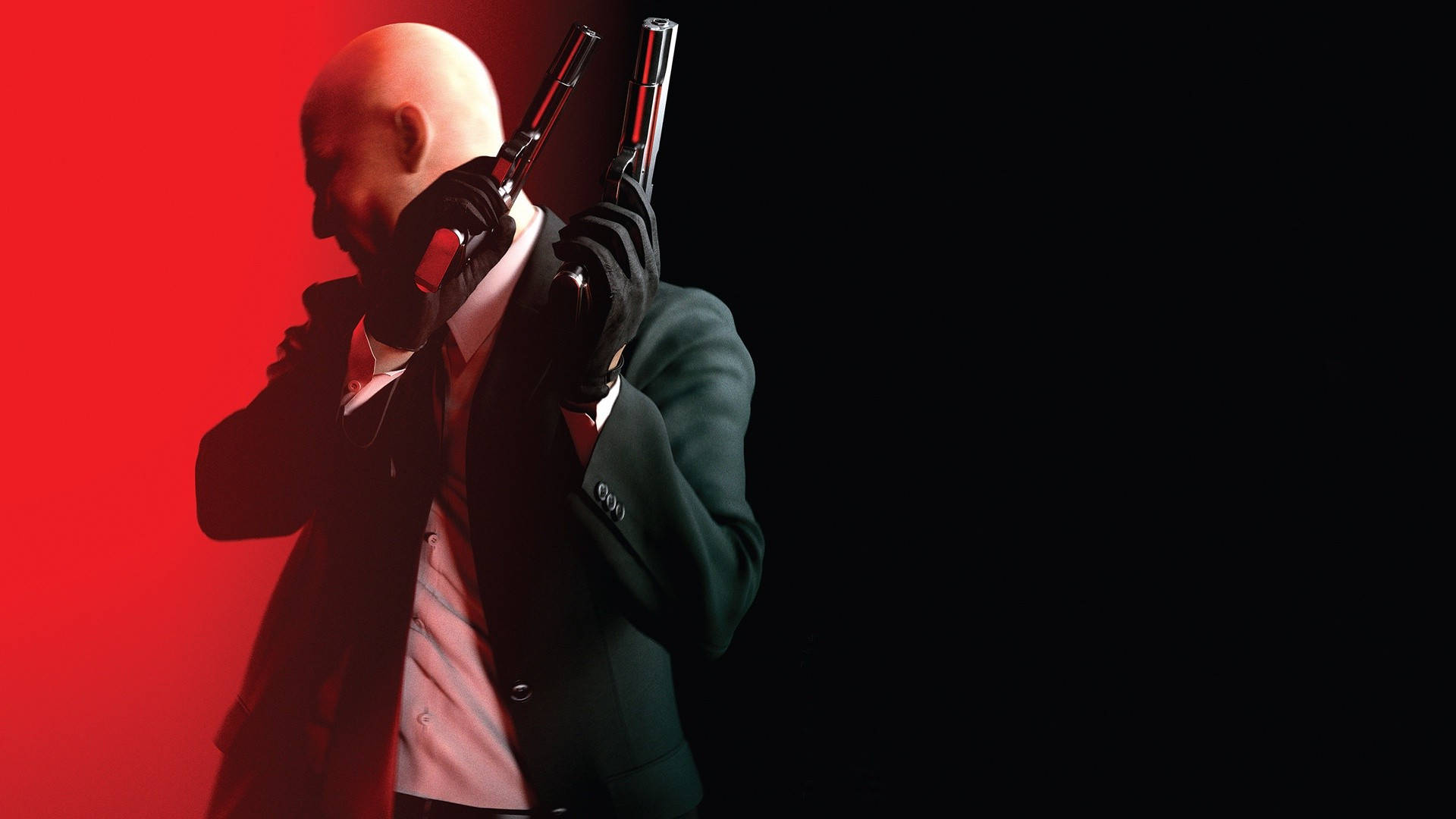 Hitman Black And Red Wallpaper