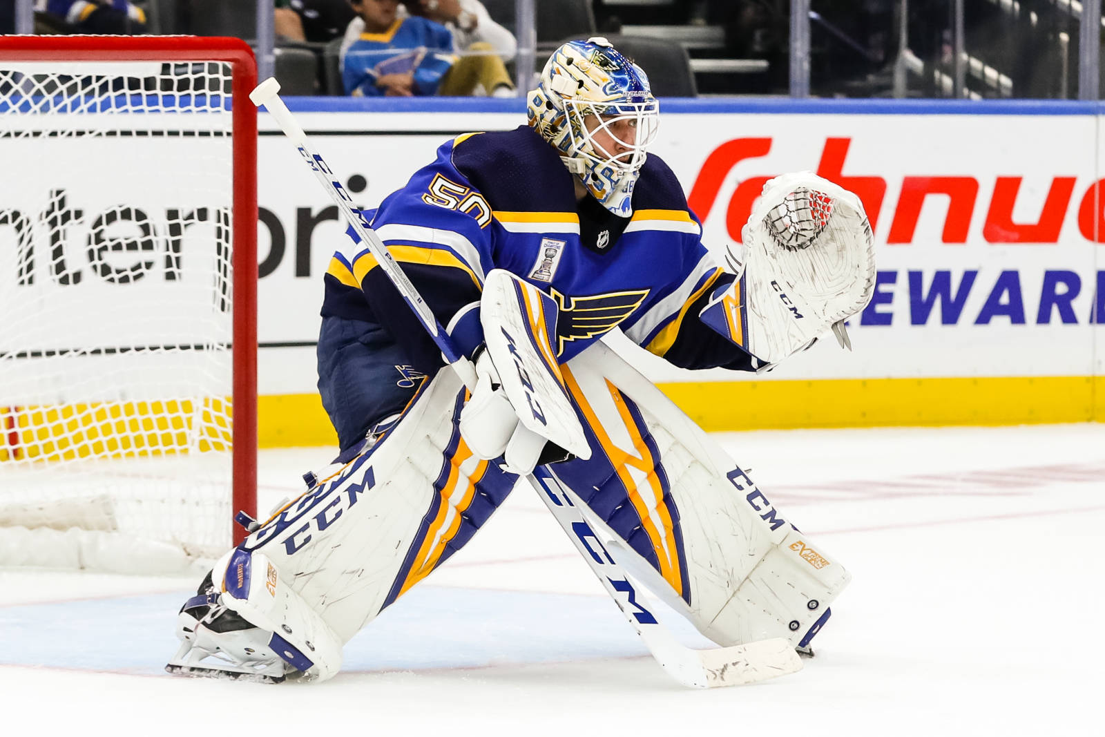 Hockey League No. 50 Jordan Binnington Wallpaper