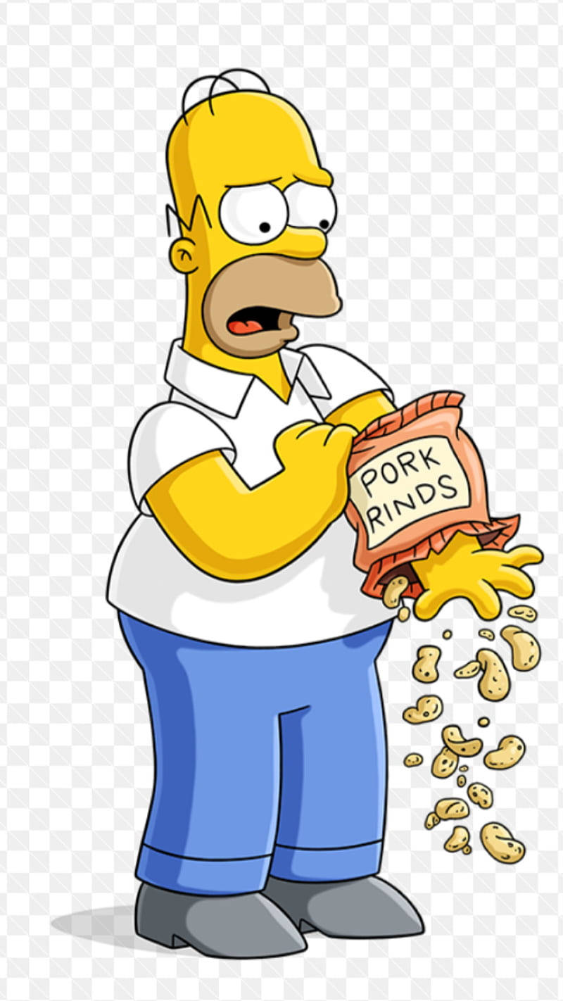 Homer Simpson Funny 800 X 1422 Wallpaper