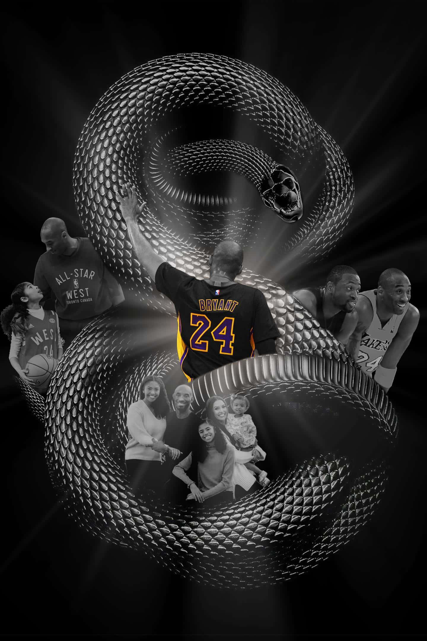 Honor The Legacy Of Kobe Bryant With The Mamba Mentality Wallpaper