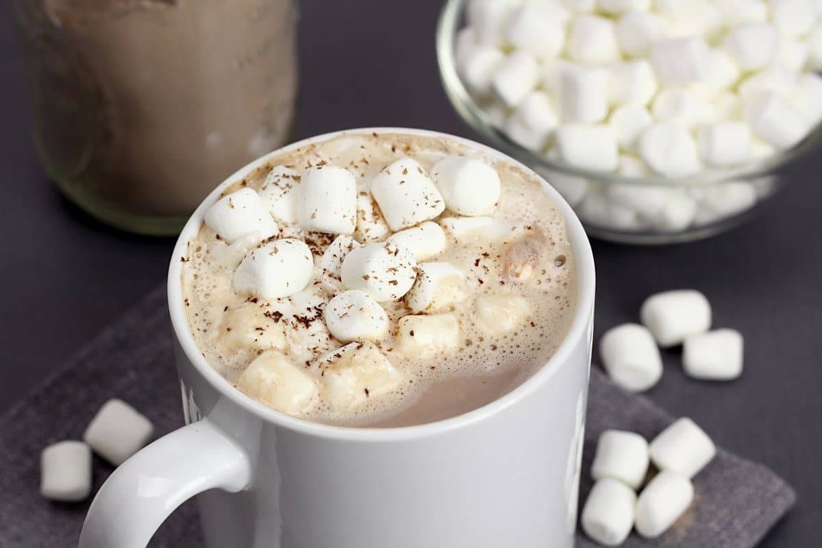 Hot Chocolate Mini Marshmallows Wallpaper