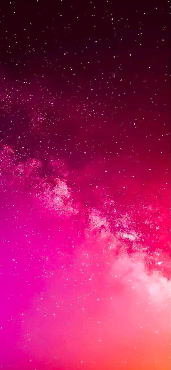 Hot Pink Aesthetic Galaxy Wallpaper
