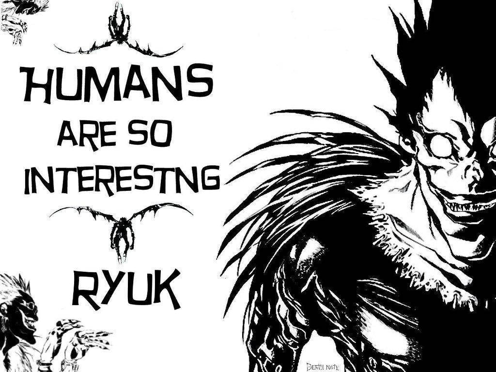 Humans Are Interesting Ryuk Wallpaper