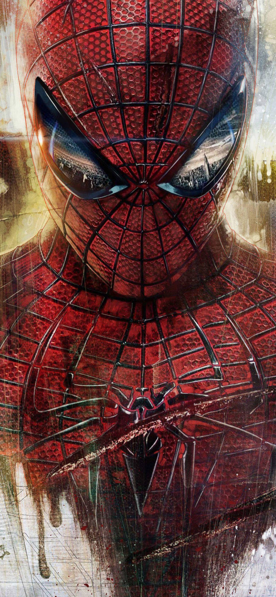 Hurt Spider-man Superhero Iphone Wallpaper