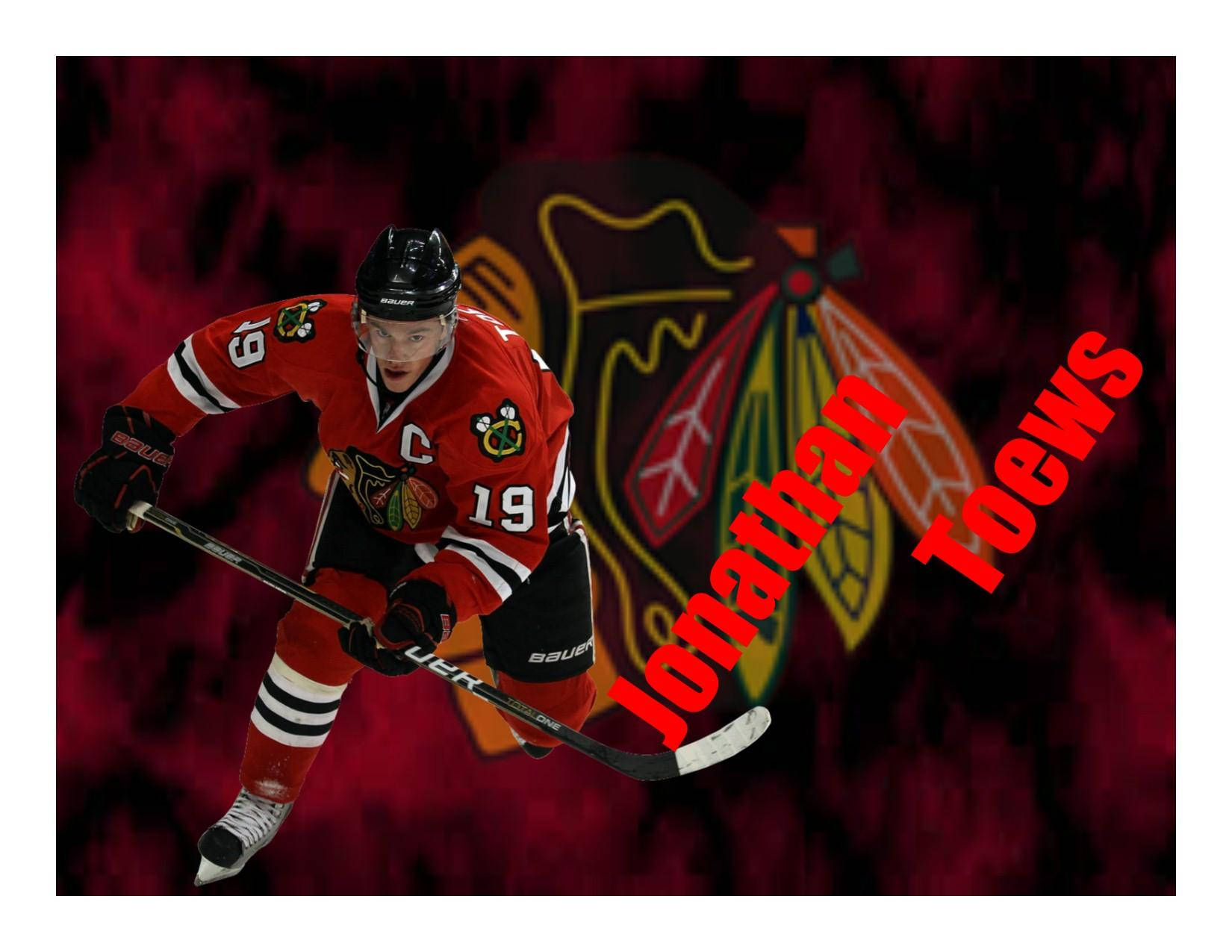 Ice Hockey Jonathan Toews Poster Wallpaper