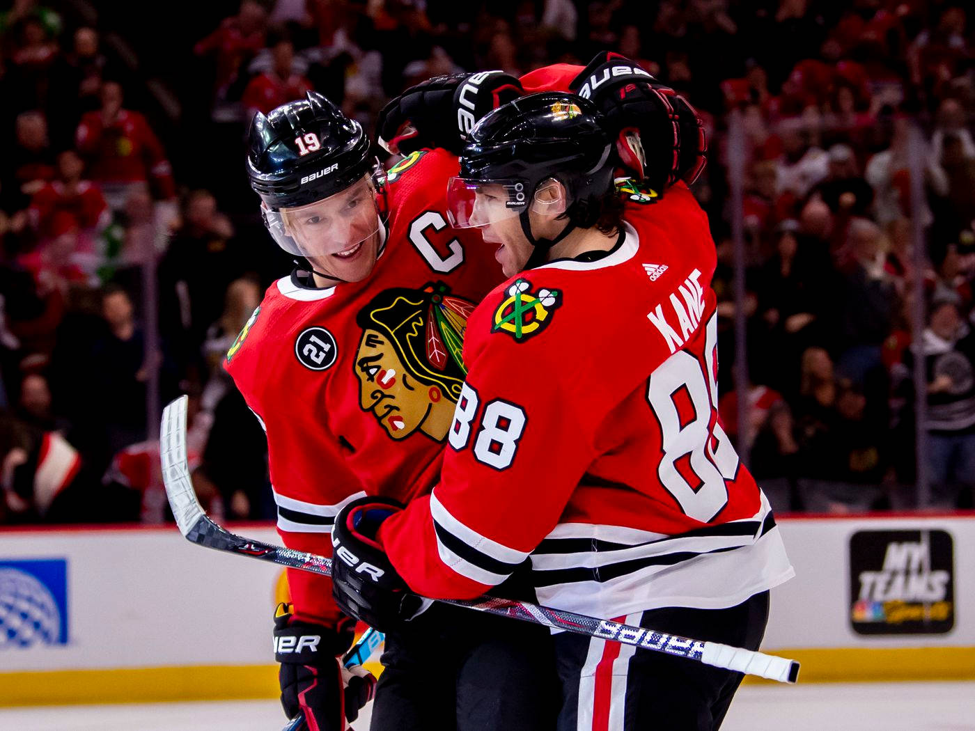 Ice Hockey Patrick Kane Jonathan Toews Wallpaper