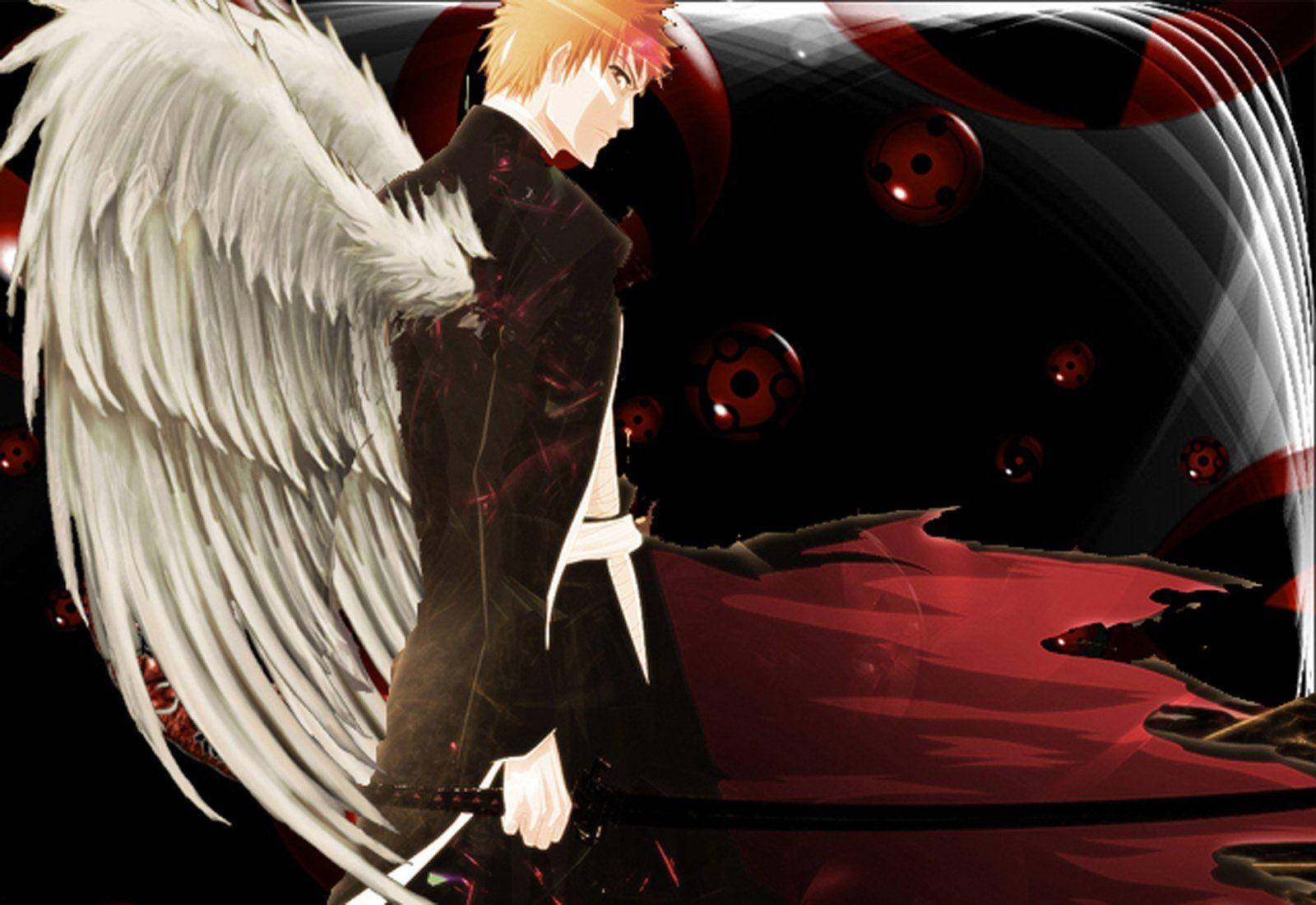 Ichigo Bankai Wings Wallpaper